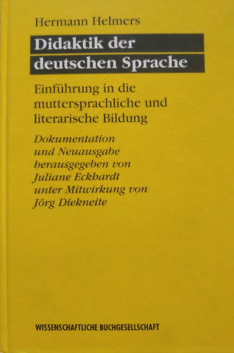 Hermann Helmers - Didaktik der deutschen Sprache