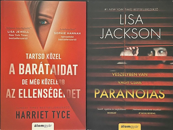 Lisa Jackson Harriet Tyce - Krimi knyvcsomag (2 ktet )
