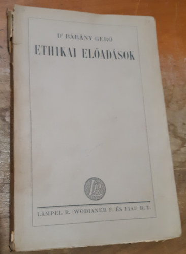 Dr. Brny Ger - Ethikai eladsok