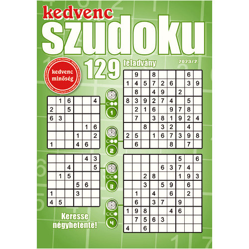 Kedvenc Szudoku 2023/2.