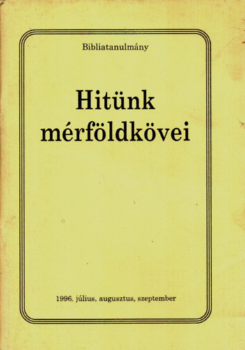 Norman R. Gulley - Hitnk mrfldkvei (Bibliatanulmny)