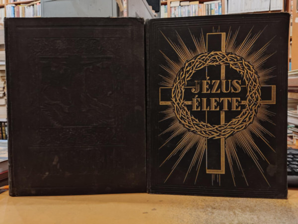 2 db Jézus élete + Szent Biblia (Újszövetségi Szentírás)