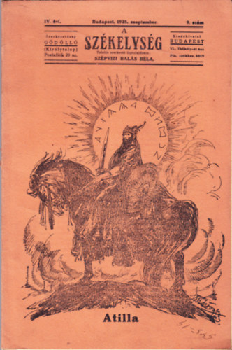 A sz�kelys�g - Attila