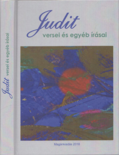 Bo�r-Dan�-Chehad� Judit - �sv�nytapos� (Judit versei �s egy�b �r�sai) (dedik�lt)