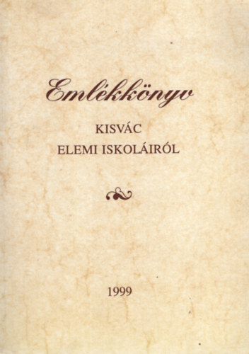 Emlkknyv kisvc elemi iskolirl