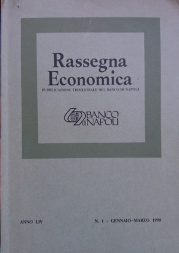 Rassegna Economica N.1. Gennaio-Marzo 1990