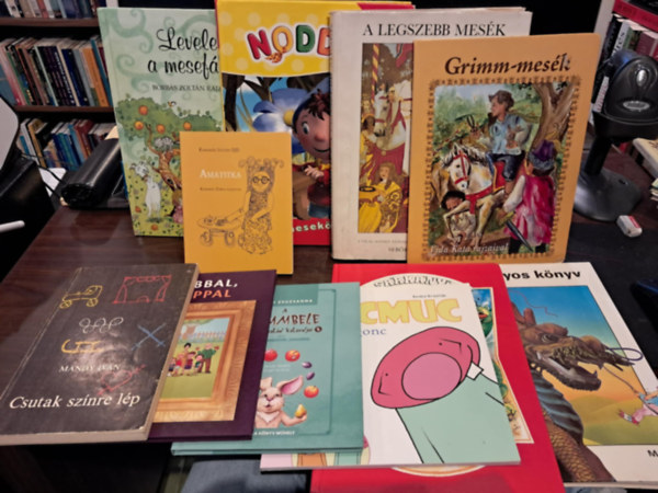 Gti Kovcs Istvn, Mndy Ivn, Gani Zsuzsanna, Gvai Csilla - 11 db-os MESE KNYVMENT AJNLAT: Noddy Nagy meseknyv 1.+Levelek a mesefrl +A srknyl Psztorlegny+Csutak sznre lp+