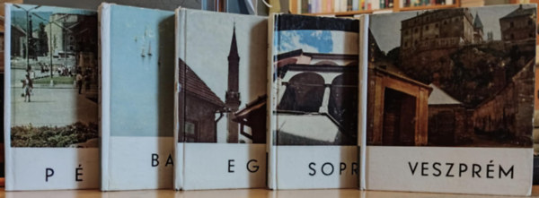 Kpzmvszeti Alap Nemes Bla - 5 db magyar vros, t: Balaton + Eger + Pcs + Sopron + Veszprm