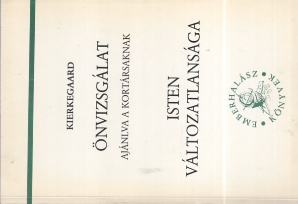 Kierkegaard - �nvizsg�lat