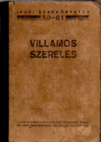 Vigh Bertalan - Er�s�ram� villamos szerel�s