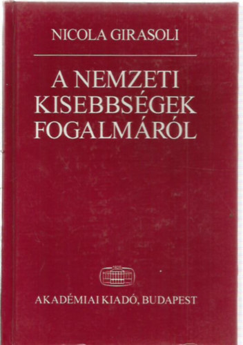 Nicola Girasoli - A nemzeti kisebbsgek fogalmrl