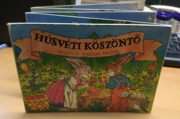 Sziládi János Marton Magda (ill.) - Húsvéti köszöntő - leporelló