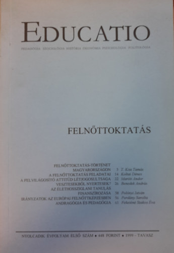 Csepeli Gyrgy Fbin Zoltn - Educatio 1999/1 (tavasz)