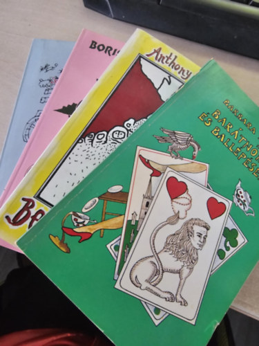 Boris Vian, Anthony Burgess, Barbara Pym Ilja Ilf- Jevgenyij Petrov - 4db a Vid�m k�nyvek sorozatb�l: Els�pr� egy�nis�g+ Venyigesz� �s a plankton+ Beteg a doktor+ Bar�tn�k �s ball�p�sek