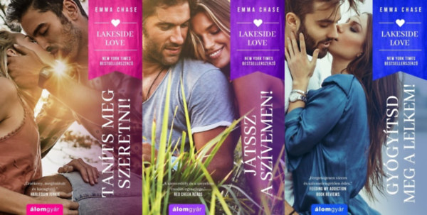 Emma Chase - Lakeside Love sorozat 1-3. (Taníts meg szeretni!, Játssz a szívemen!, Gyógyítsd meg a lelkem!)