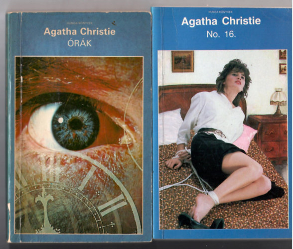 Agatha Christie - 2 db Agatha Christie knyv: rk + N.16.