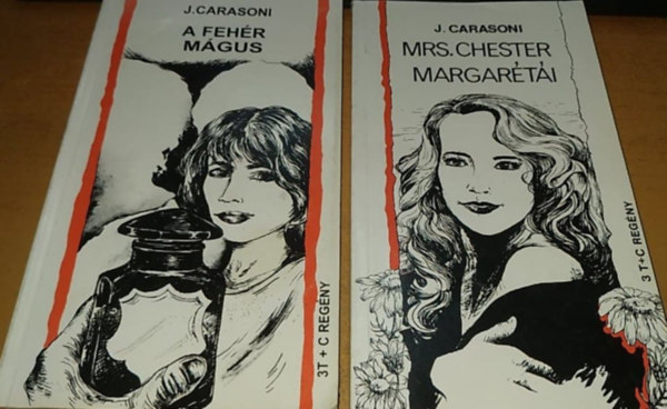J. Carasoni - A fehr mgus + Mrs. Chester margarti (2 ktet)(3T+C kiad)