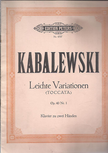 Kabalewski - Leichte Variationen