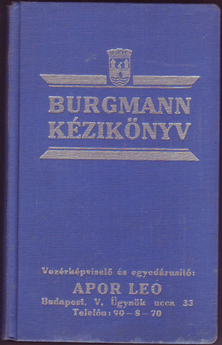 Burgmann k�zik�nyv