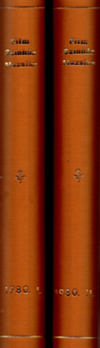 Film, sz�nh�z, muzsika 1980 I-II (1-52. sz�m k�t k�tetben)