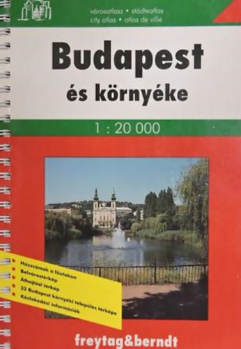  () - Budapest s krnyke 1:20 000 (freytag & berndt)