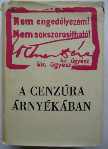 Markovitz Gy.-T�bi�s �. - A cenz�ra �rny�k�ban