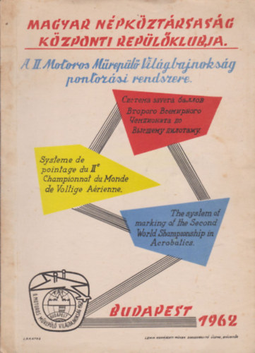 A Magyar Npkztrsasg Kzponti Replklubja - A II. Motoros Mrepl Vilgbajnoksg pontozsi rendszere