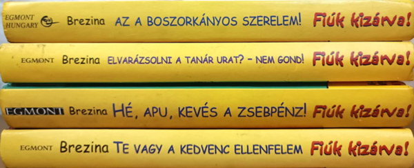 Thomas Brezina - Fi�k kiz�rva! k�nyvcsomag