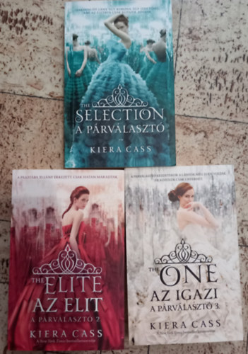Kiera Cass - A prvlaszt 1-3.: A prvlaszt (1.) + Az elit (A prvlaszt 2.) + Az igazi (A prvlaszt 3.)