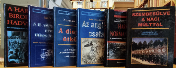 John Frayn-Turner, Ian V. Hogg, Heinz Guderian, David C. Isby, Michael Burleigh Norman Franks - 6 db II. Vilghbor: A II. Vilghbor nmet titkos fegyverei; A dieppe-i tkzet; A Harmadik Birodalom hadviselse; Az angliai csata; Harcok Normandiban; Szembeslve a nci mlttal