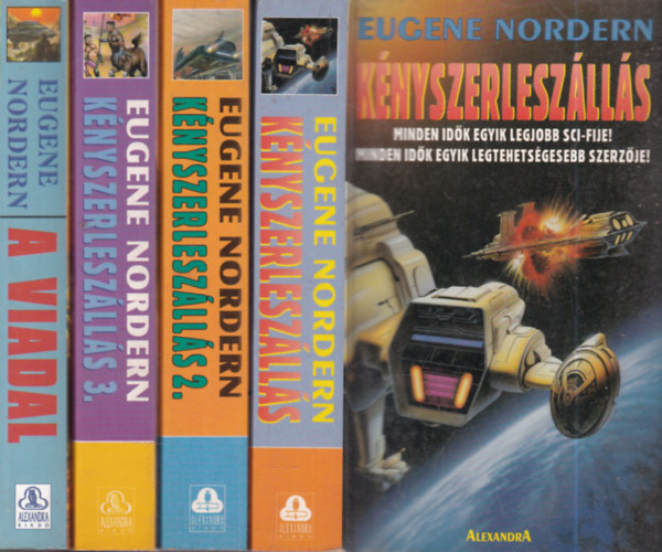 Eugene Norden - 4 db. sci-fi (Kényszerleszállás 1-3. + A viadal)