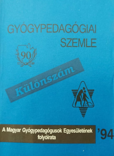 Gordosn Szab Anna - Gygypedaggiai Szemle Klnszm '94