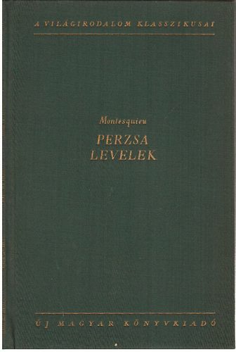 Montesquieu - Perzsa levelek