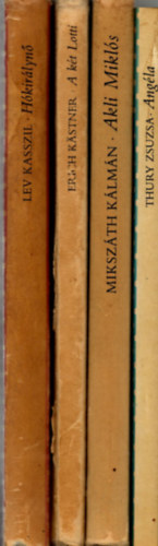 Thury Zsuzsa, Erich K�stner Miksz�th K�lm�n - 4 db P�tty�s k�nyv ( H�kir�lyn� + Akli Mikl�s +Ag�la + A  k�t Lotti )