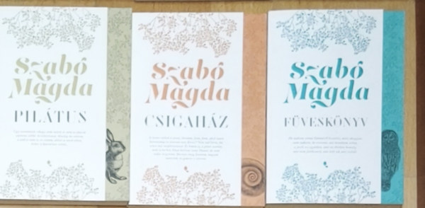 Szabó Magda - 3b Szabó Magda könyv - Pilátus, Füveskönyv, Csigaház