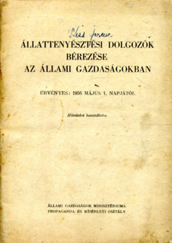 llattenysztsi dolgozk brezse az llami gazdasgokban