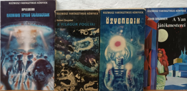 Herbert Ziergiebel, John Brunner Steven Spielberg - Kozmosz fantasztikus knyvek knyvcsomag