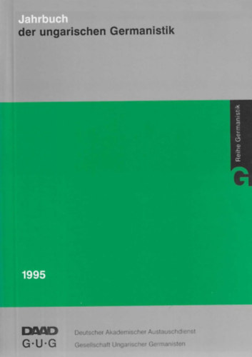 Wolfgang Schmitt Antal Mdl - Jahrbuch der ungarischen Germanistik 1995
