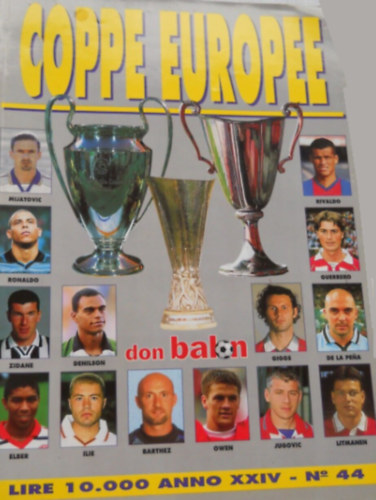 Coppe Europee 98/99 Don Balon