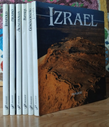 6db Kilátó Sorozat könyv: Thaiföld - Mexico - Ausztrália - Kanada - Görögország - Izrael