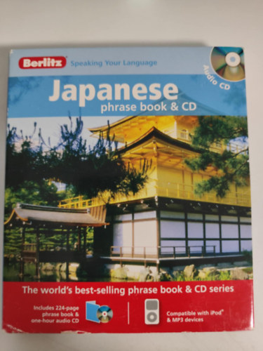 Japanese phrase book & CD (Berlitz)