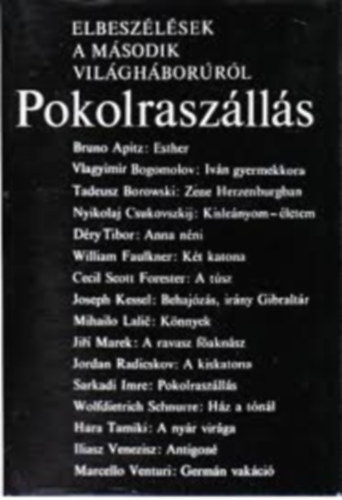 Pokolraszlls (Elbeszlsek a msodik vilghborrl)