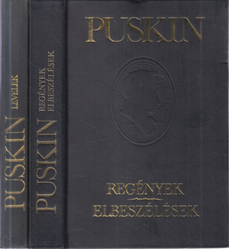 Alekszandr Puskin - 2 db. Alexandr Puskin művei (Regények - Elbeszélések + Levelek)