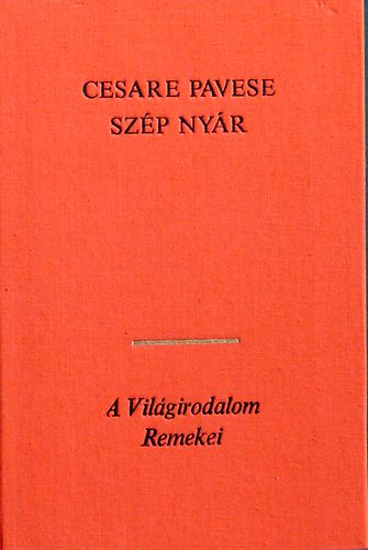 Cesare Pavese - Szp nyr