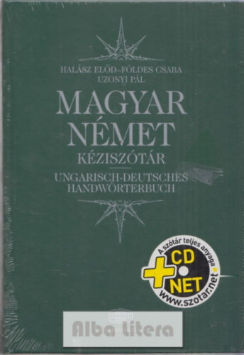 Uzonyi Pl; Halsz Eld; Fldes Csaba - Magyar-nmet kzisztr CD-vel