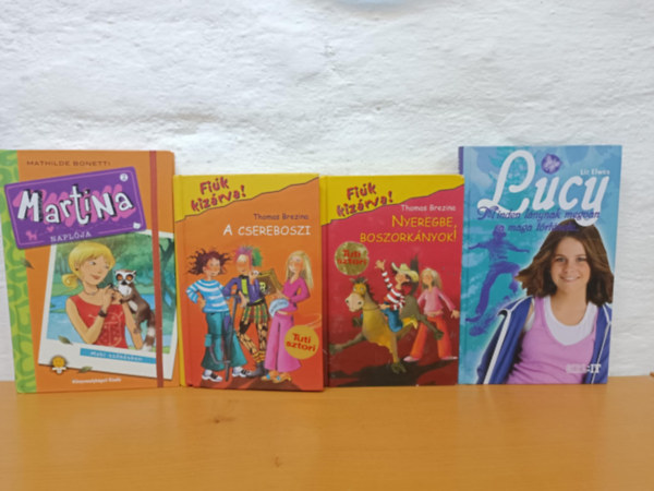 Liz Elwes, Mathilde Bonetti Thomas Brezina - Ifjúsági könyvcsomag lovak kedvelőinek