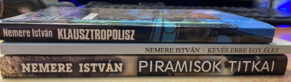 Nemere Istv�n - 3 db Nemere Istv�n k�nyvcsomag