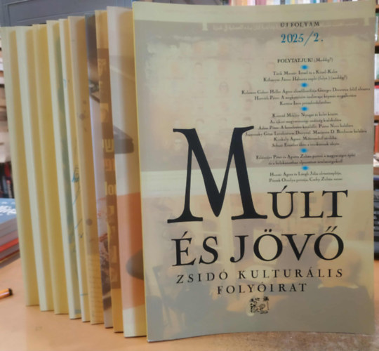 Kőbányai János (főszerk.) - 10 db Múlt és Jövő - zsidó kulturális folyóirat (Szórványszámok, lapszámok a terméklapon)