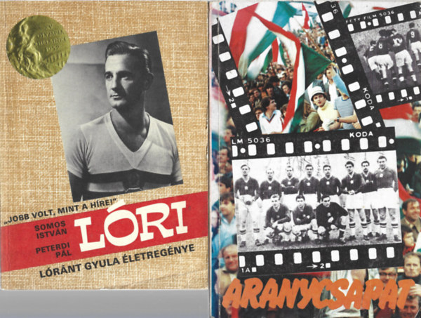 2 db knyv, Somos Istvn - Peterdi Pl: Lri, Surnyi Andrs: Aranycsapat