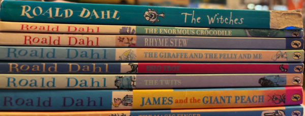 Roald Dahl - 8 db Roald Dahl kötet